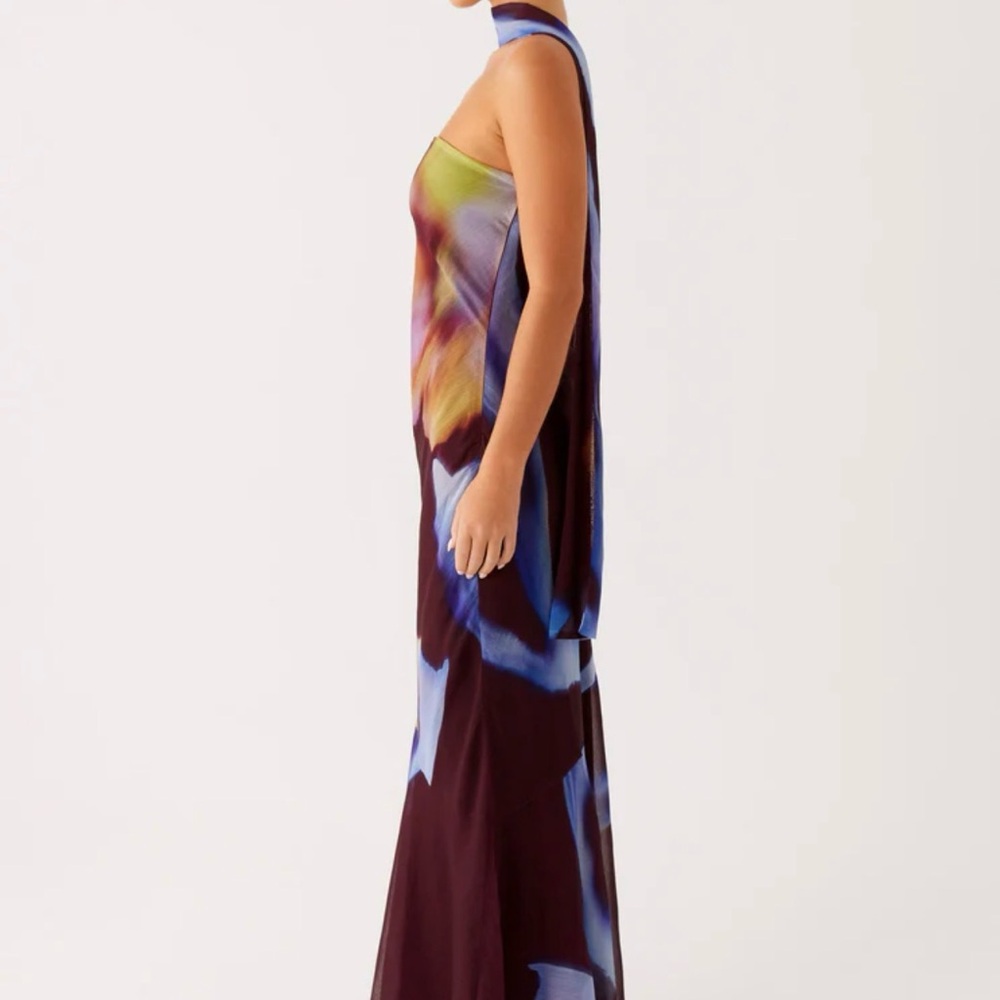 Under The Pagoda Maxi Dress - Dark Floral - Picture 4 of 6